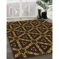 thumbnail image 2 of Ahgly Company Indoor Square Patterned Light Brown Area Rugs, 3' Square, 2 of 6