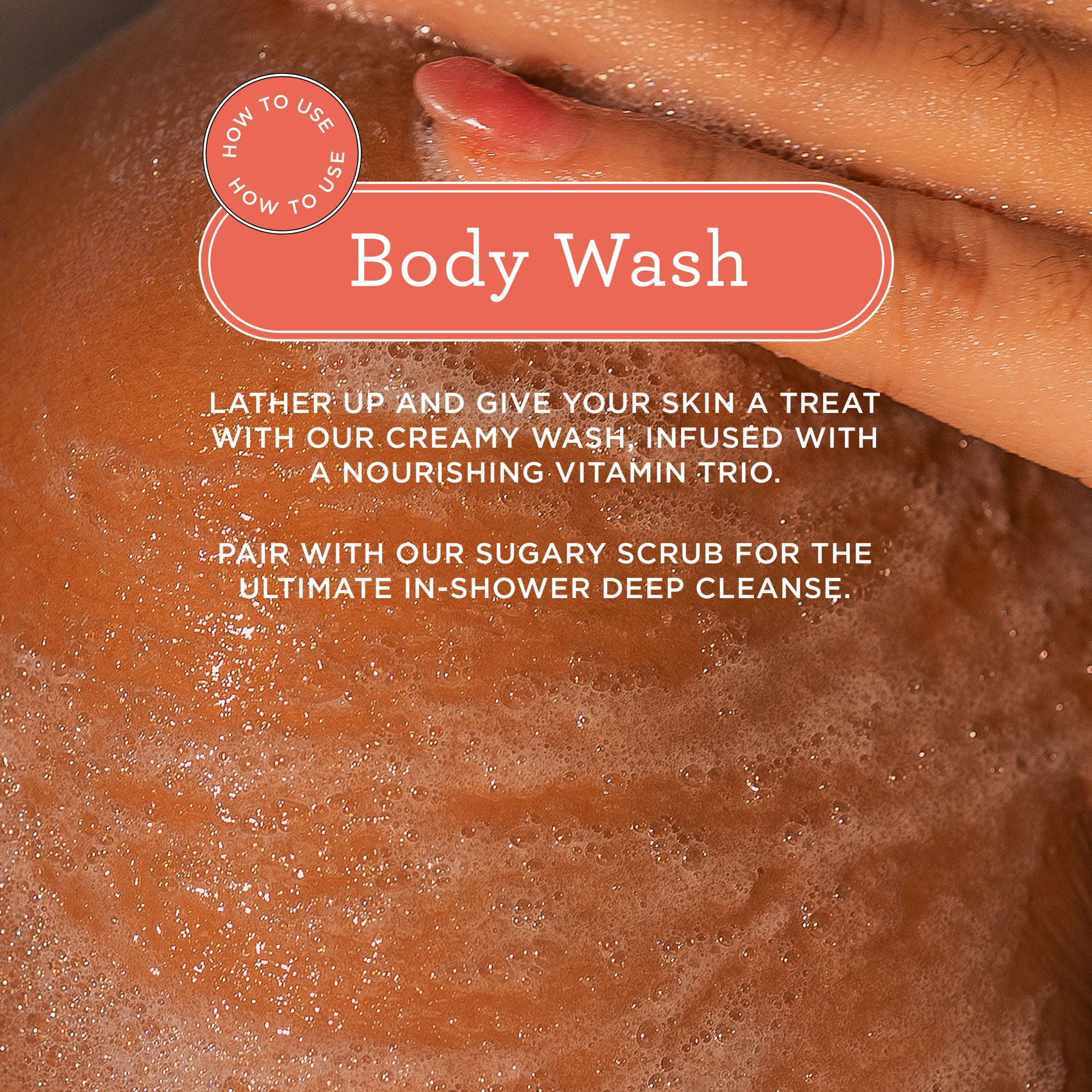 MIX:BAR Coconut Palm Body Wash with Vitamin E, 16fl oz
