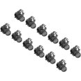 thumbnail image 1 of 100pcs Clips de plástico para orquídeas Mini Clips de soporte para plantas Garden Grow Clips rectos Fácil de usar Abrazaderas de soporte duraderas para tallos de vides de flores de jardín TUNC Sencillez, 1 of 5