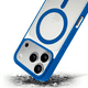 thumbnail image 5 of Funda Transparente para iPhone 17 Pro Max con Color AZUL Compatible con MagSafe para iPhone 17 Pro Max, Protección Antigolpes Ultrafina, TPU + Silicona Resistente, 5 of 6