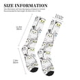 thumbnail image 2 of Compression Socks For Women And Men - Classic Cute Cartoon Cat Compression Socks Circulation For Workout, 2 of 2