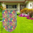thumbnail image 4 of Zufioo Colorful Dinosaur Print Garden Decoration Flags, Sun-resistant and Wrinkle-resistant Flags, Balcony, Terrace, Garden Decorations, Home Decorations-One Size, 4 of 7