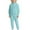 Light Blue, variant on KAUOD Kids Girls Fleece Sweatpants Set 2 piece Cute Bowfront Cotton Hoodi𝐞s Joggers Pants Sweatsuits Warm Tracksuits Clothes