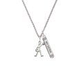 thumbnail image 2 of Delight Jewelry Silvertone Cheerleader - Standing Silvertone Always My Sister Bar Charm Necklace, 23", 2 of 4