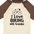 thumbnail image 4 of Inktastic I Love Biking with Grandpa Boys or Girls Long Sleeve Baby Bodysuit, 4 of 5