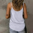 thumbnail image 4 of Xdegoge Orders Placed My Account Recently Tank Tops for Women Sleeveless Lace Tee Shirts V Neck Summer Tops Fashion Tunic Shirts Loose Fit Dressy Casual Blouses Y2K Going Out Tops Camisetas De Mujer, 4 of 7