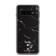 thumbnail image 1 of Personalized Black Marble Samsung Case, Custom Name Phone Case, iPhone 13, 1 of 6