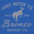 thumbnail image 3 of Ford Motor Co Bronco Detroit MI Tank Top Vintage Truck Since 1966 4x4 Off Road Adventure Classic Car Fan Men's Top, 3 of 7