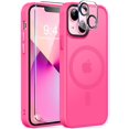 thumbnail image 1 of Funda MOCCA Strong Magnetic para iPhone 13, color rosa intenso, 1 of 7