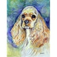 thumbnail image 1 of 11 x 15 in. Blonde Tan Cocker Spaniel Garden Size Flag, 1 of 1