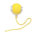 thumbnail image 3 of Pelota interactiva de juguete para gatos, pelota móvil, portátil, ligera, inteligente, divertida, pelota eléctrica para perros con ruedas para persegu amarillo, 3 of 8