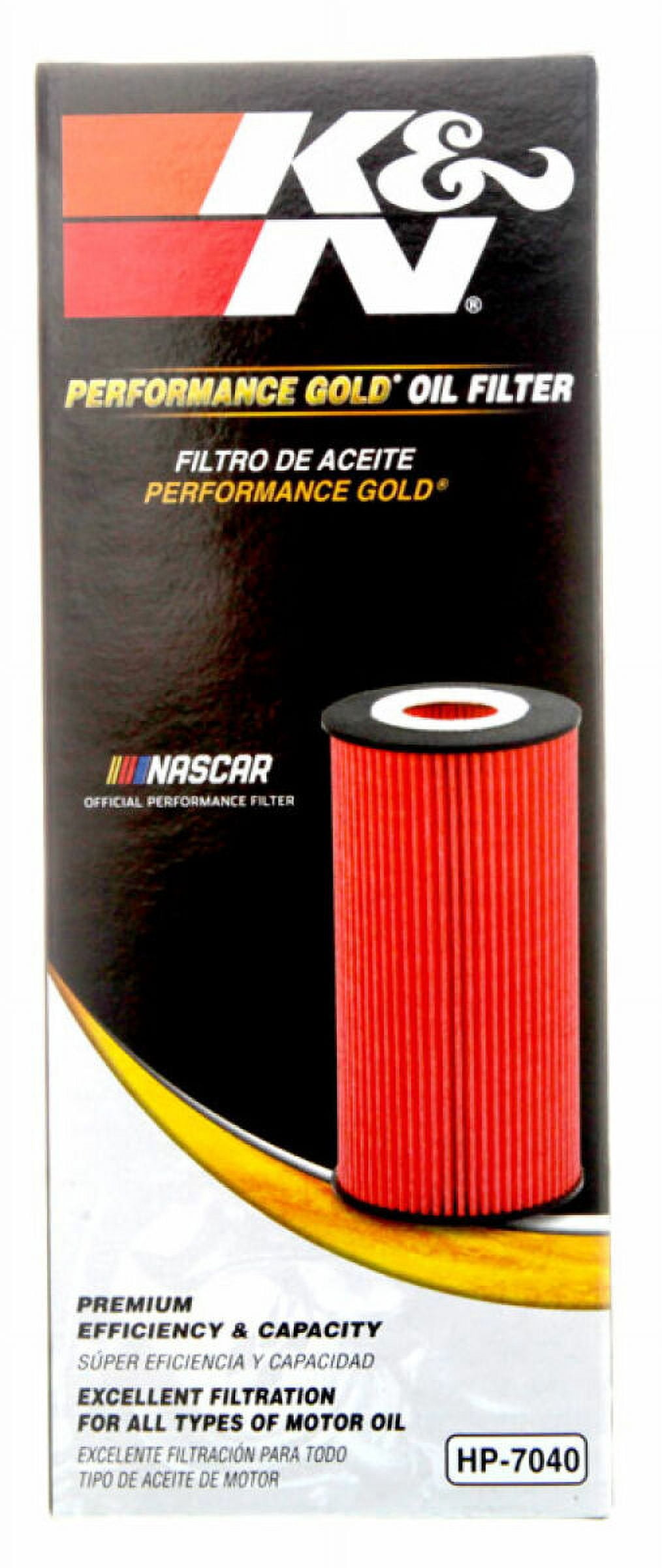 K&N Engine Oil Filter P/N:HP-7040 Fits select: 2012-2020 MERCEDES-BENZ E, 2016-2019 MERCEDES-BENZ GLE