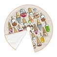 thumbnail image 3 of Bingfone Christmas Tree Skirt Mat Christmas Decoration Interior -Ice Cream, 3 of 8