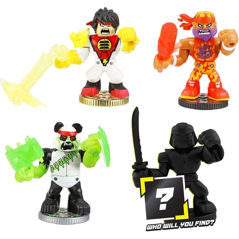 その他 akedo powerstorm warrior collector pack Legends of Akedo PowerStorm Warrior 4-Pack Mini Action Figures for