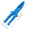 thumbnail image 4 of EeaseCA 1Pc Plastic Fishing Pliers Light Fishing Clamp Fish Controller Fishing Tool, 4 of 7