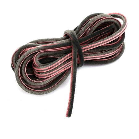 6mm x 6mm x 18Ft Window Door Weatherstrip Windproof Seal Strip