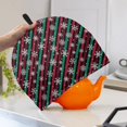 thumbnail image 3 of HELLHERO Striped Snowflakes Teapot Insulated Cosy Warming & Insulating Easy to Clean for Women, 3 of 8