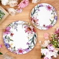 thumbnail image 6 of DAZLUTE 100PCS Floral Paper Plates and Napkins, Disposable Wildflower Tableware Party Supplies for Wedding Birthday Baby Shower Spring Tea Party Serves 25, 6 of 8