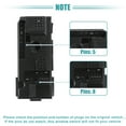 thumbnail image 4 of Unique Bargains Front Left Driver Side Power Window Control Switch for Chevrolet Blazer 1995-2005 No.15151356/19244656, 4 of 6
