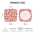 thumbnail image 6 of Lsque Sea Creatures Printed Square Couch Cushion Covers, Floral Sofa Cushion Covers Replacement, Stretch Couch Covers for Couch-16.9in, 6 of 9