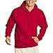thumbnail image 3 of Hanes Mens EcoSmart Fleece Hoodie, 2XL, Deep Red, 3 of 4