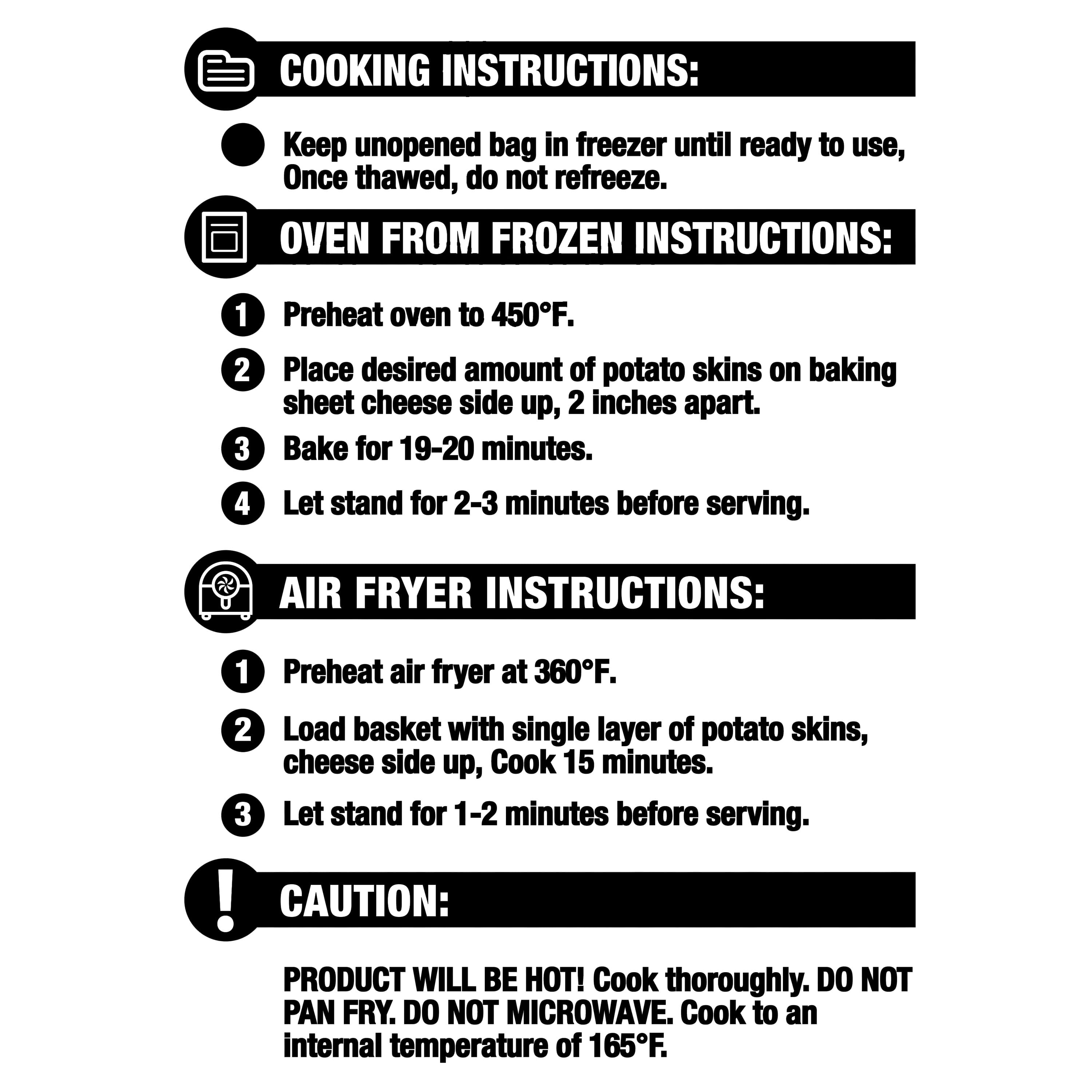 Great Value Potato Skins, 13.5 oz (Frozen)