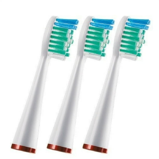 Waterpik SRRB3W Sensonic Replacement Toothbrushes (Standard Head Size