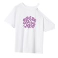 thumbnail image 4 of Camiseta para mujer básica camiseta suave cuello redondo para oficina trabajo desplazamientos playa M, 4 of 8