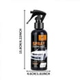 thumbnail image 3 of Kieccall 200ml Car Hydrophobic Ceramic Coating Spray Auto Paint Protection With Microfiber Cloth Water Repellent Shine For Vehicle Exterior Long Lasting Care, 3 of 6