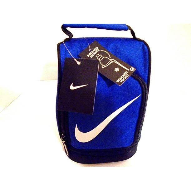 NIKE Insulated Dome Lunch Box Sport Tote (Game Royal Blue with White