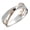 multicolor, variant on Filled Ring Cubic Zircon Jewelry Women Wedding Party Ring X Shape Ring Sz 6-11/-rose gold-6