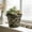Silver, variant on 9 Inch Plastic Flower Pot, Large Thickened Planter with Roman Rattan Design, Decorative Container for s, Vegetables, and Bonsai, Indoor Outdoor Use for Balcony Garden