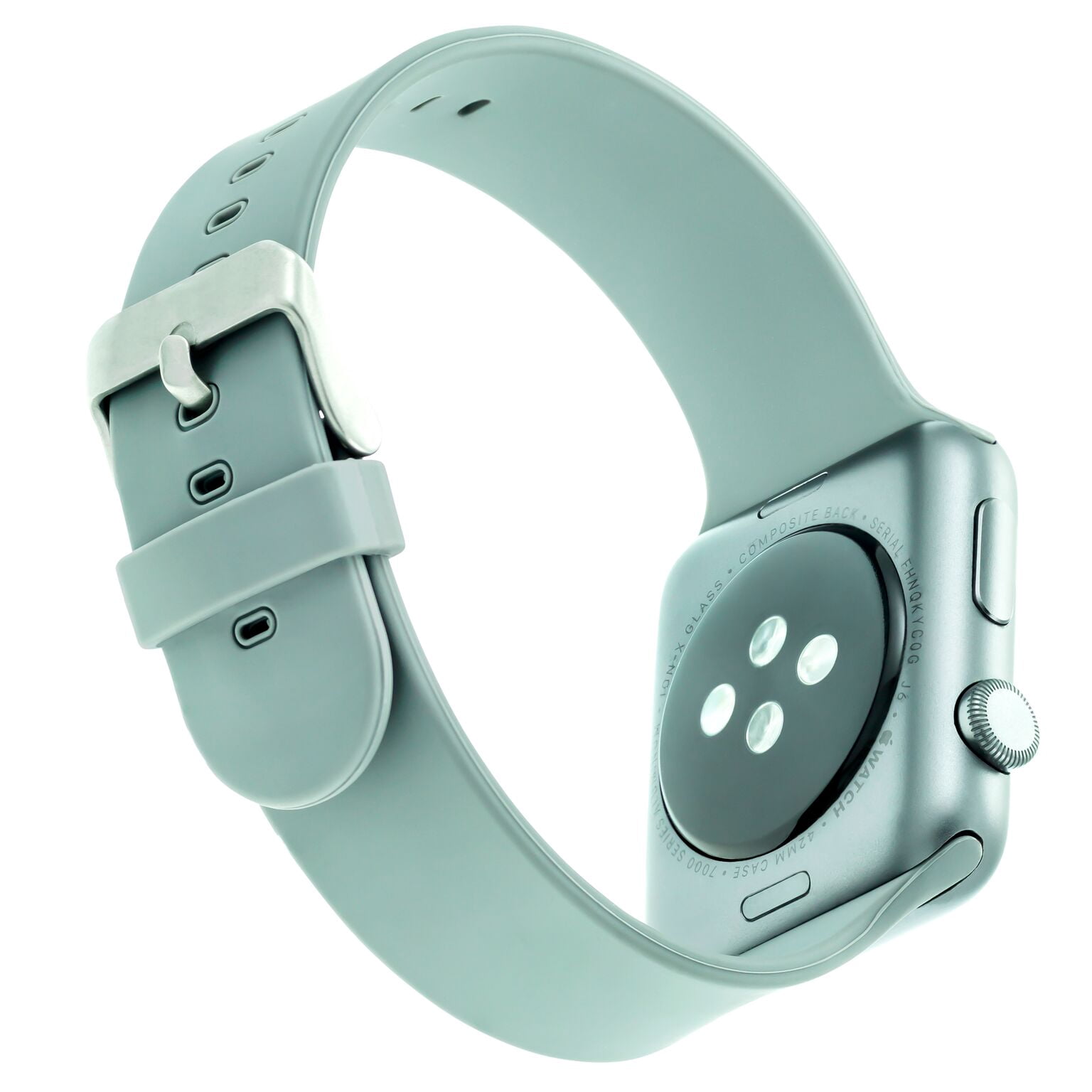 Silicone Band for 42 & 44MM Apple Watch® -Gray