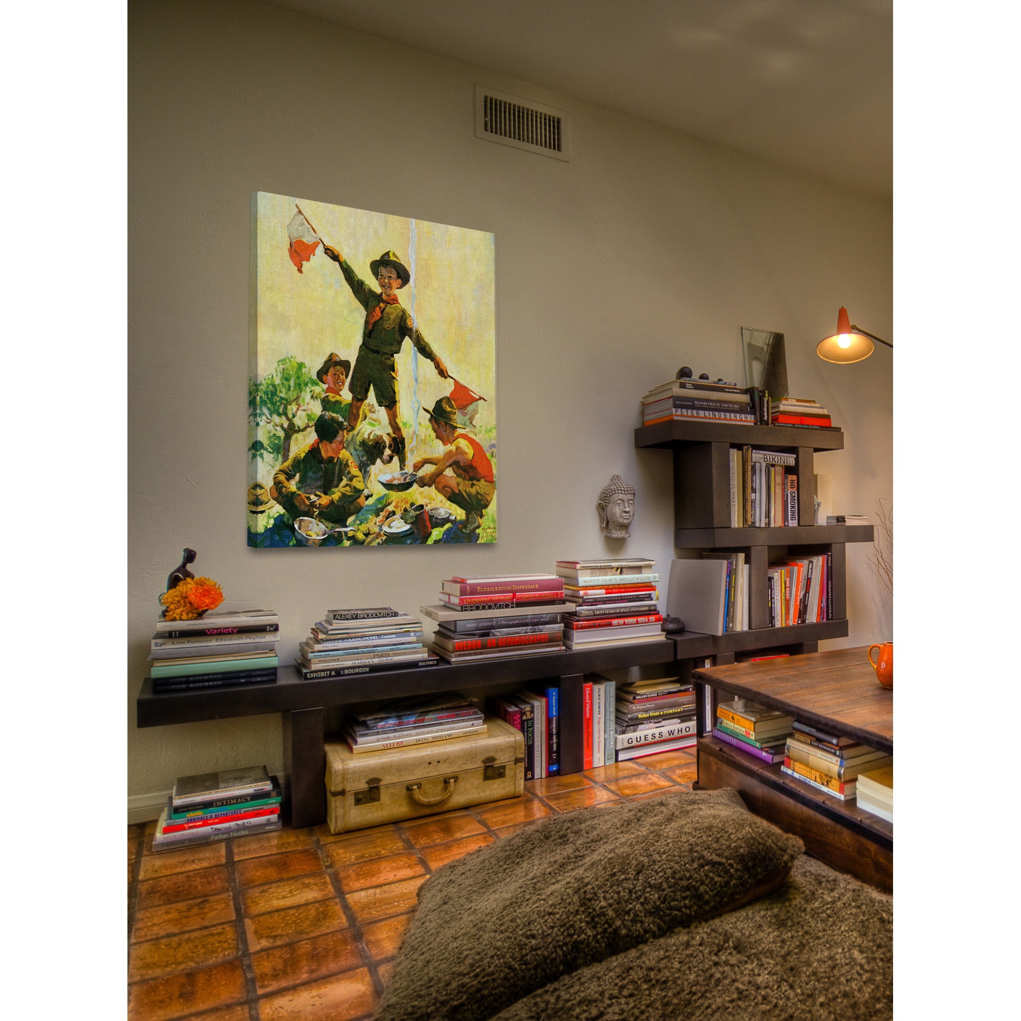 "Scouts" Painting Print on Wrapped Canvas