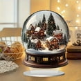 thumbnail image 6 of Christmas Series Scene Crystal Ball, Acrylic Crafts Ornaments, Suitable for Ornaments Desktop Decoration, Christmas Decoration, 6 of 6