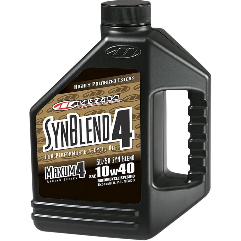 Maxima 349128 Motorcycle Oil - Maxum4 Premium 10W40 - 1 Gal