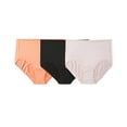 thumbnail image 1 of Pantaleta Fruit of the Loom para dama, Colección Breathable Cooling Stripes, Multicolor Talla 7, 3 Piezas, 1 of 4