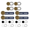 thumbnail image 4 of Extensión de extensión de botón de gargantilla de 16 piezas, accesorios de vestuario de botones retráctiles, extensión de cuello de de jinwen Extensor de botón de cuello, 4 of 8