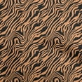 thumbnail image 1 of oneOone Viscose Chiffon Rust Brown Fabric Animal Skin Quilting Supplies Print Sewing Fabric By The Yard 42 Inch Wide, 1 of 4