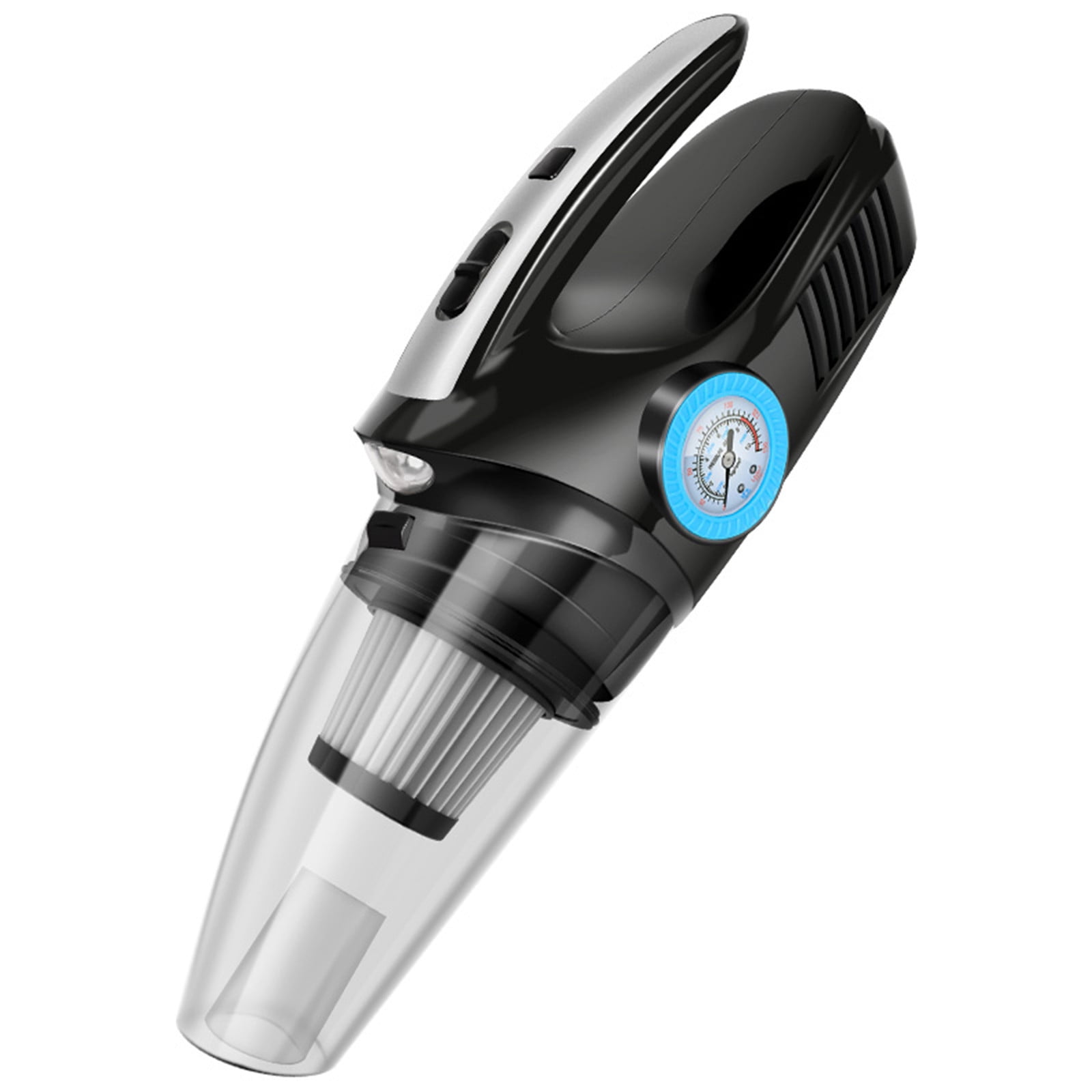 Car Vacuum Cleaner for Car,Portable Handheld Car Vacuum Cleaner,Tire Inflator For Car,12V Air Compressor With Led Light,4 In 1 Portable Vacuum Cleaner With Air Pump