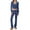 #429-Blue, variant on Roncen Women's Winter Hoodie & Jogger Set - Loose Fit High-Waisted Wide-Leg Long Sleeve Casual Loungewear, Fall Tracksuit with Kangaroo Pocket & Drawstring Waist