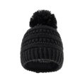 thumbnail image 1 of Gorro cálido de invierno para bebé recién nacido, gorro tejido a prueba de viento para niños y niñas, bufanda para niños Sombrero negro Hugo Niños de punto sombrero y bufanda, 1 of 4