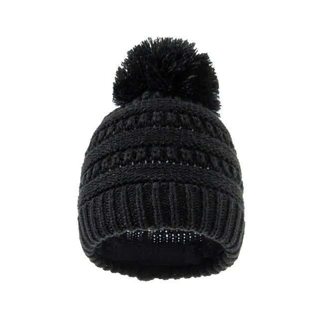 Gorro cálido de invierno para bebé recién nacido, gorro tejido a prueba de viento para niños y niñas, bufanda para niños Sombrero negro Hugo Niños de punto sombrero y bufanda