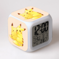 thumbnail image 1 of HANNTAOO Reloj despertador LED con diseño de Pokémon, creativo, para escritorio, mesa, reloj digital electrónico brillante y colorido para adultos, niñas, niños y niños, juguete para regalo de, 1 of 7