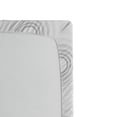 thumbnail image 2 of Ambesonne Grey Fitted Sheet, Sketchy Geometric Design, Queen Size, White, 2 of 2