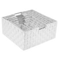 thumbnail image 5 of Sorbus Woven Storage Basket, Handles, Set of 9, 5 of 8