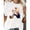 White, variant on Women's Graphic Cartoon T-Shirt - Playful Sporty Blonde Character Tops - Soft Casual Streetwear for Summer