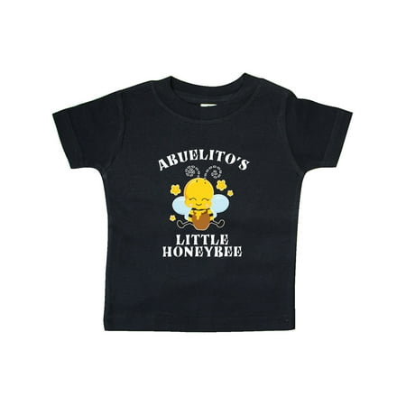 

Inktastic Cute Bee Abuelito s Little Honeybee with Stars Gift Baby Boy or Baby Girl T-Shirt