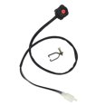thumbnail image 1 of 1 Pcs Universal Motorcycle Kill Switch Red Push Button Horn Starter Dirt Bike ATV UTV Dual Sport For 22mm Handlebar Mounted Bars, 1 of 4