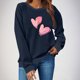thumbnail image 1 of TaTaai Hoodies Shirts for Women Early Fall Long Sleeve Tops Vintage Graphic Outfits Tops Fashion Pullover Tees Gift, 1 of 9